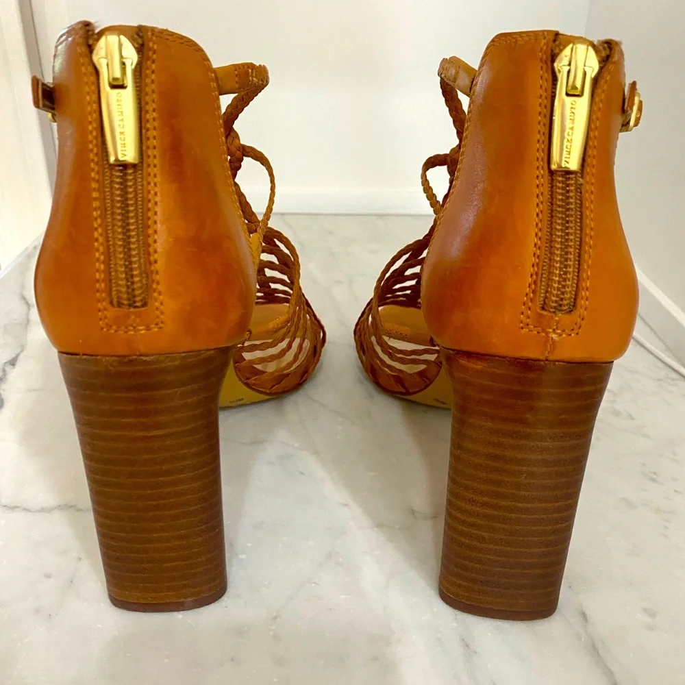 NWOT VINCE CAMUTO Ariah Strappy Sandal Heels - Picture 8 of 14